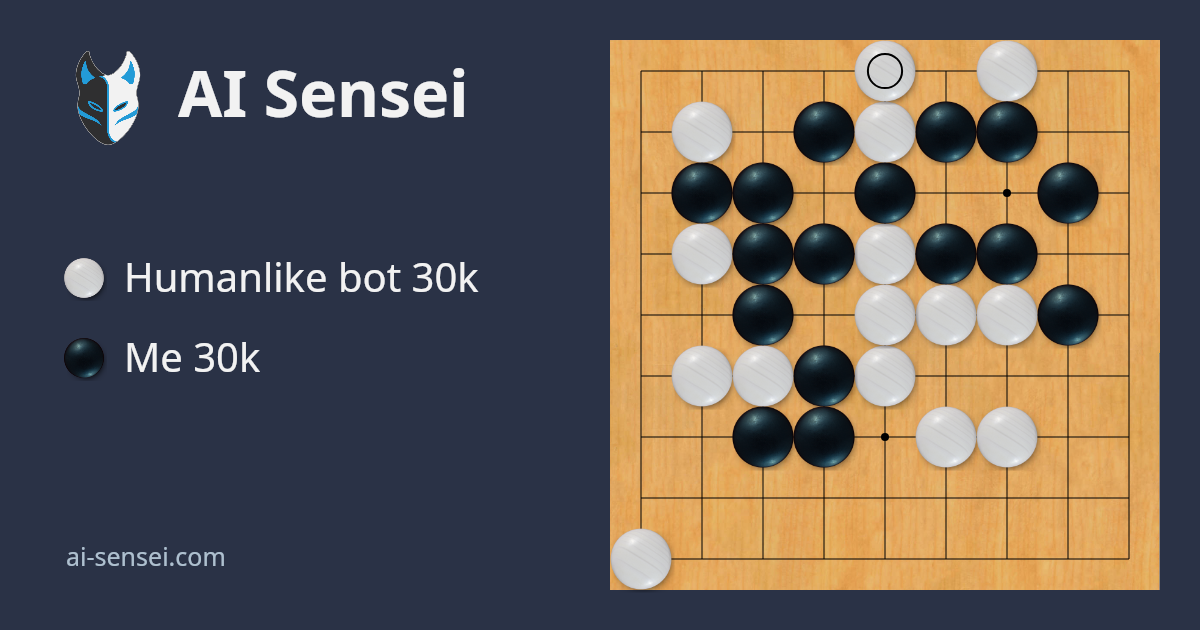 AI Sensei | Humanlike bot 30k vs Me